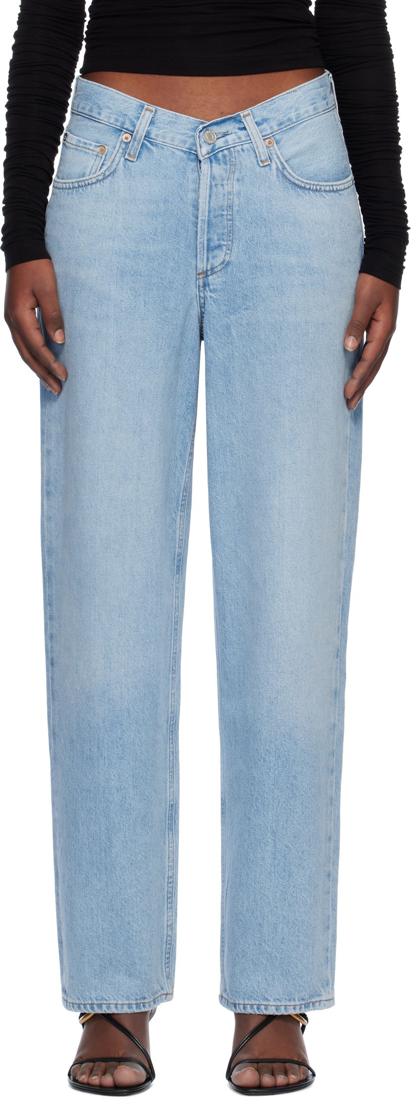 Jeans AGOLDE AGOLDE V-Waist Baggy Jeans Sininen | A208-1765