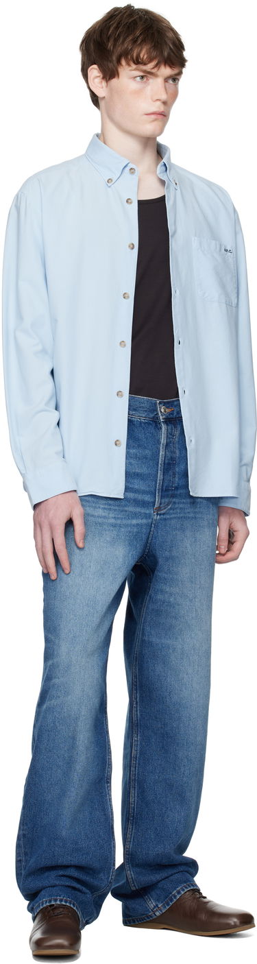 Jeans A.P.C. A.P.C. Solal Loose Fit Jeans Sininen | COHAD-M09238, 3