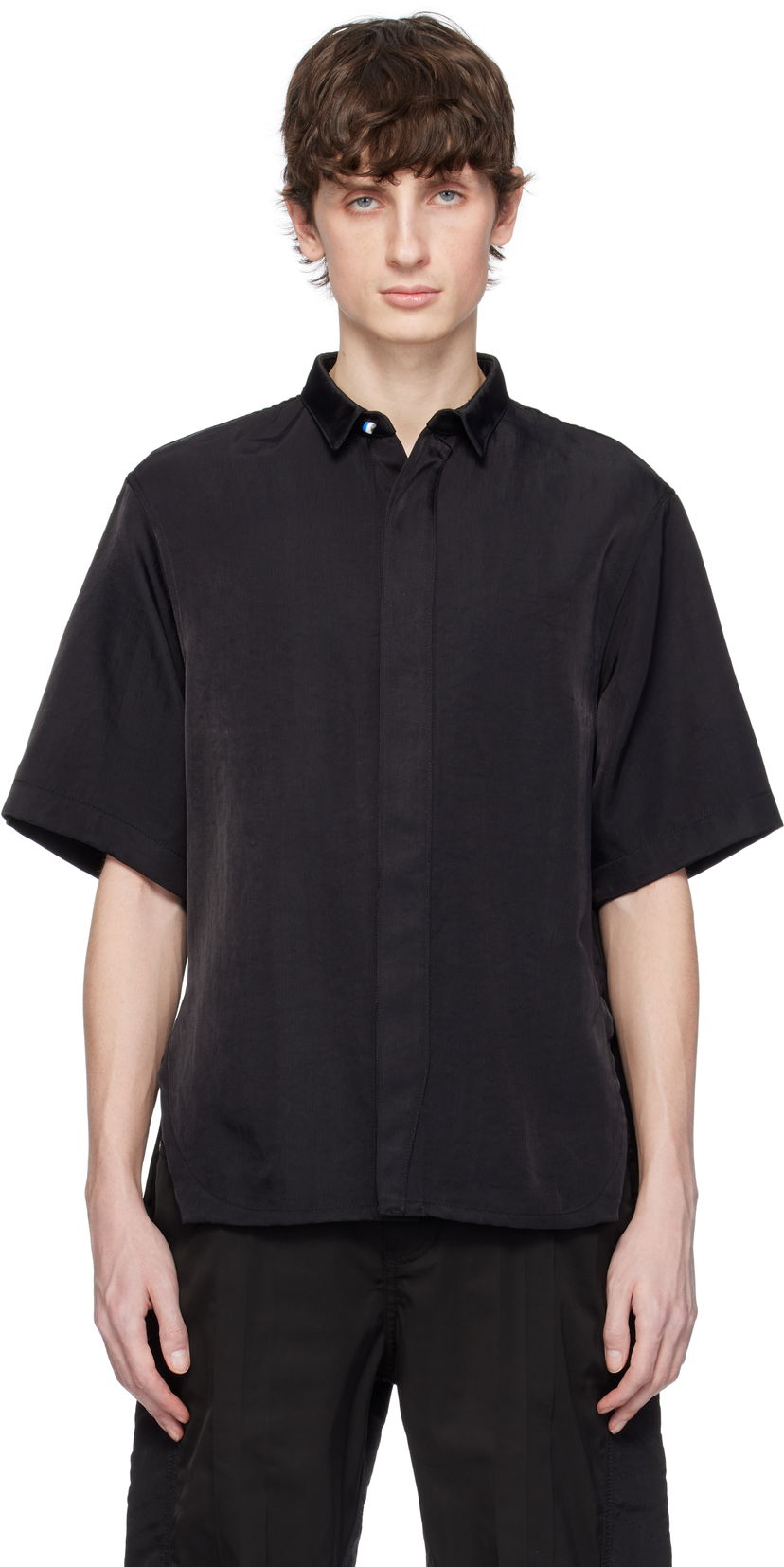 Paita ADER ERROR ADER error Half Sleeve Shirt Musta | BO01SSSH0202BK