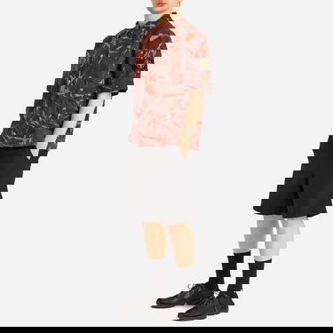 Paita Stone Island Stone Island Scan Camo Ripstop-OVD Short Sleeve Shirt, Size Large Oranssi | K1S151100012-V0029, 4