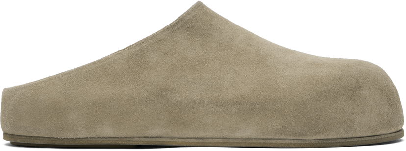 Asusteet Marsèll Marsèll Grande Suede Mules Beige | MM4637 P024201