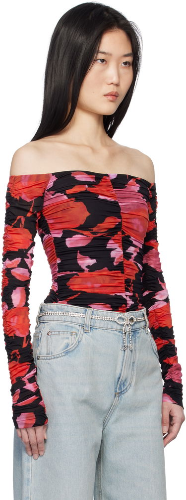 Tankkitoppi Blumarine Blumarine Printed Jersey Draped Top Monivärinen | P522C361A, 1