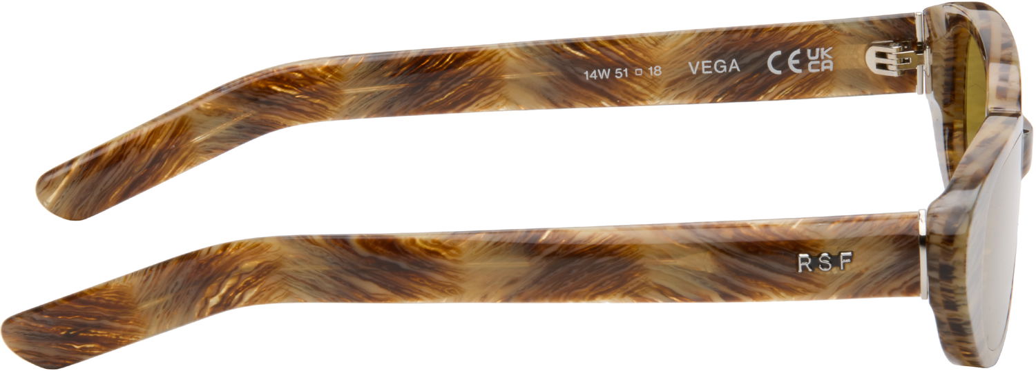 Aurinkolasit RETROSUPERFUTURE RETROSUPERFUTURE Vega Sunglasses Ruskea | 14W, 1