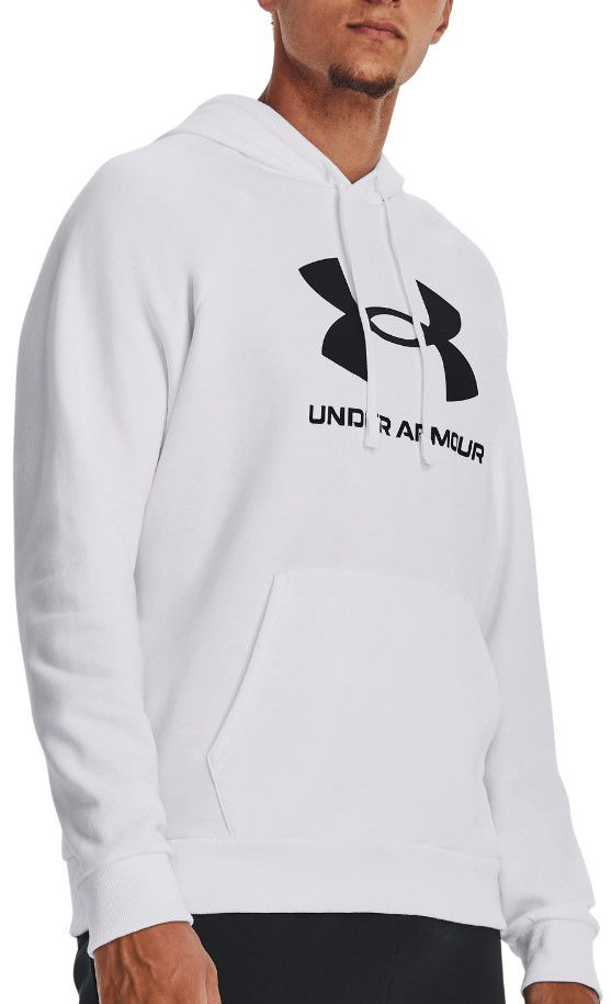 Huppari Under Armour Rival Fleece Valkoinen | 1379758-100, 0