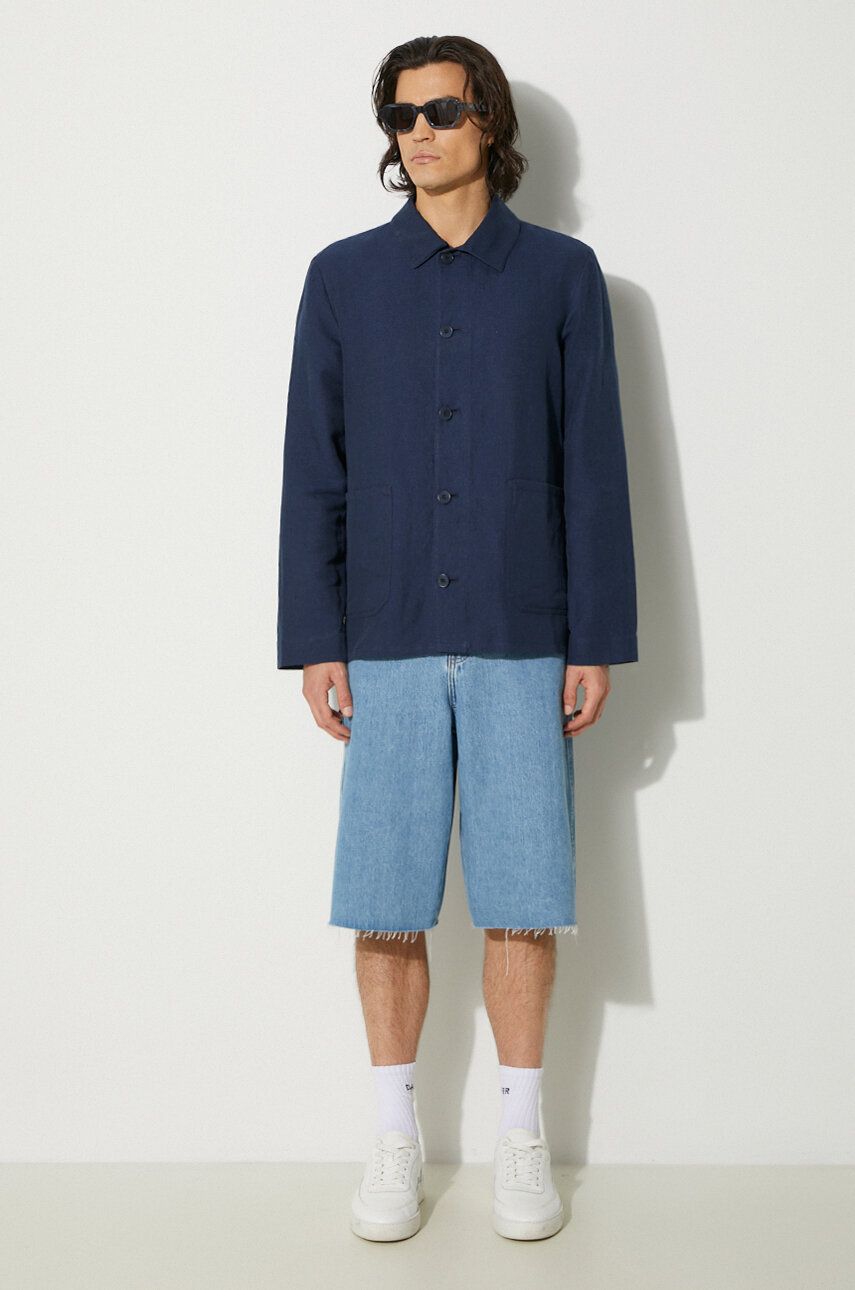 Paita A.P.C. Navy Kerlouan Tummansininen | LIAEO-H03053, 1
