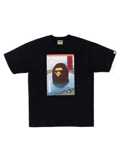 T-paita BAPE Japan Exclusive Japan Souvenir #1 Tee Musta | 1I72-110-034