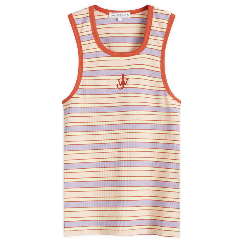 Tankkitoppi JW Anderson Striped Contrast Trim Vest Monivärinen | JO0263-PG1725-398