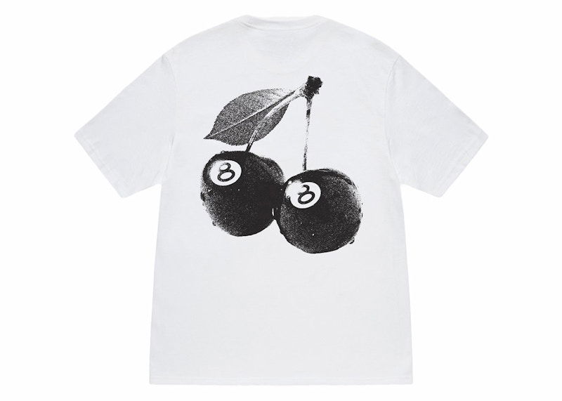 T-paita Stüssy Cherries Graphic T-Shirt Valkoinen | 1905066