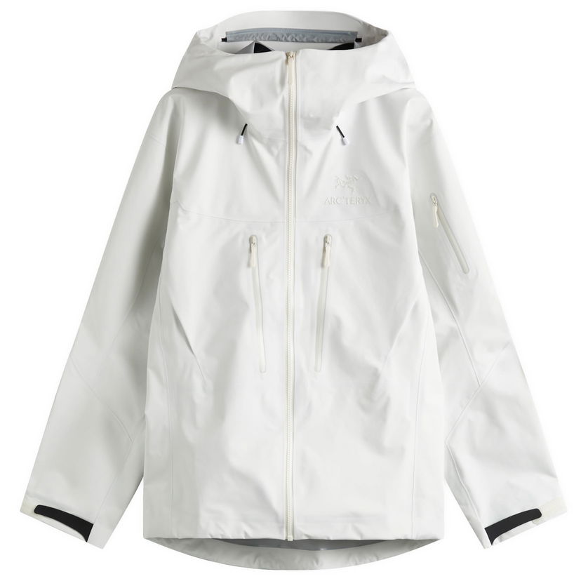 Parka Arcteryx Alpha SV Jacket Size Large Valkoinen | X000007555-021426