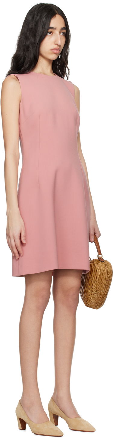 Mekko Dolce & Gabbana Dolce&Gabbana Wool Crepe Fit & Flare Minidress Vaaleanpunainen | F6TMMT FU2L8, 1