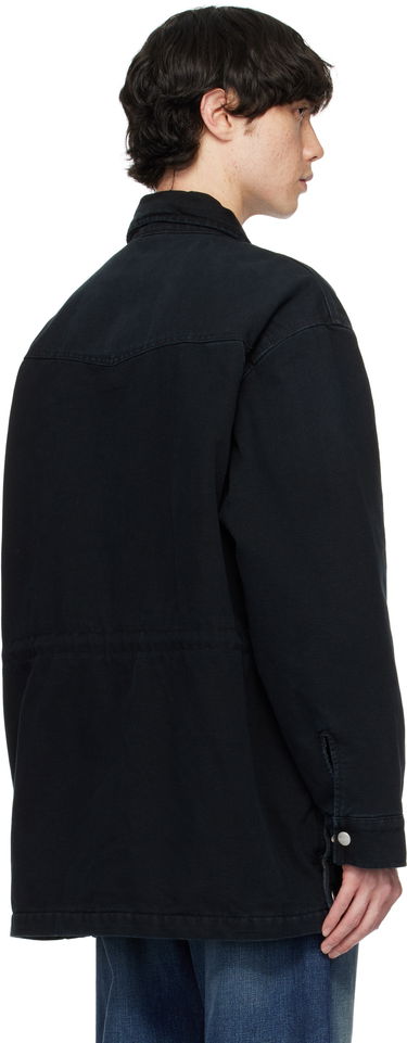 Takki Carhartt WIP OG Santa Fe Black Coat Musta | I034314-00E.4O, 3