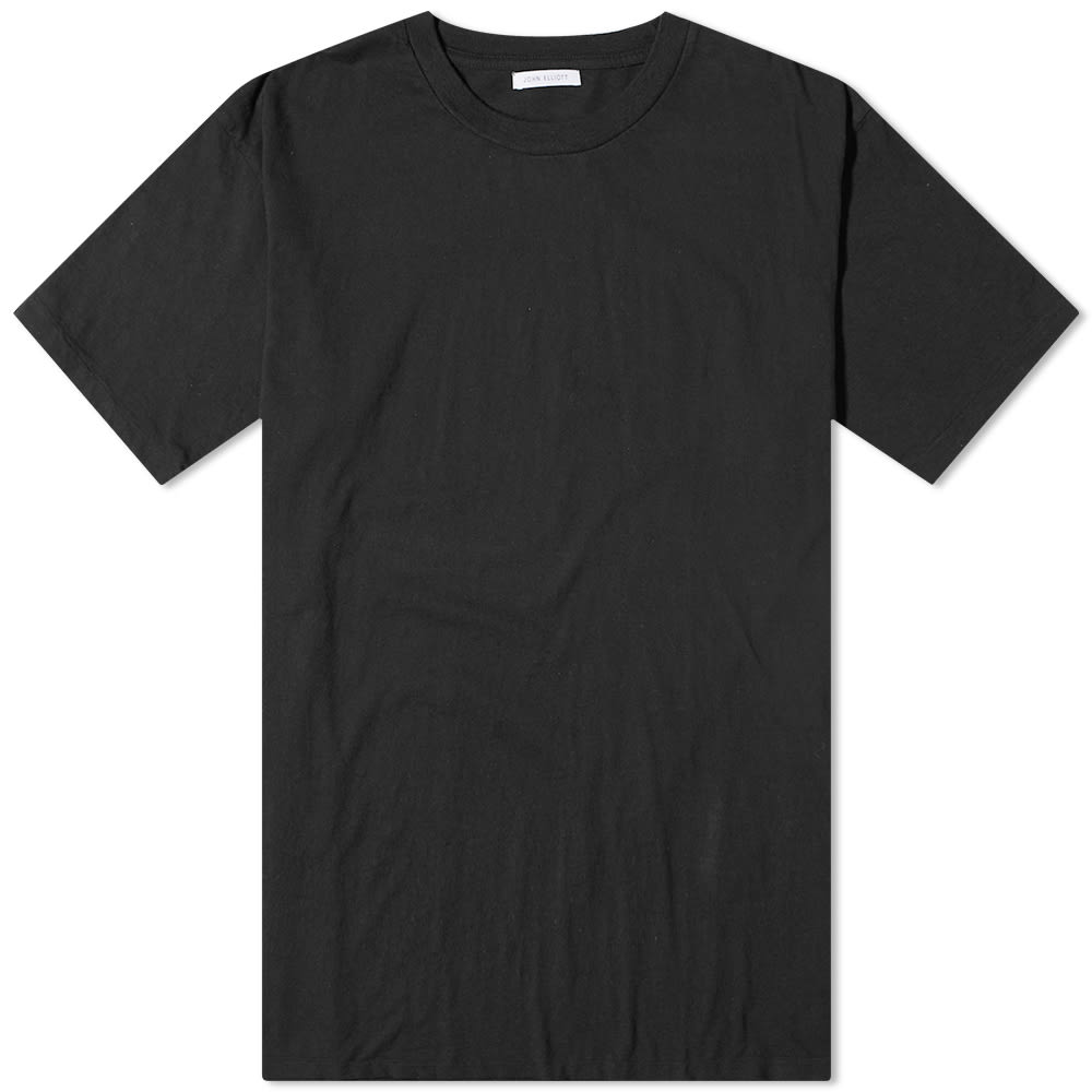 T-paita John Elliott University Tee Black Musta | A190M1410A, 0