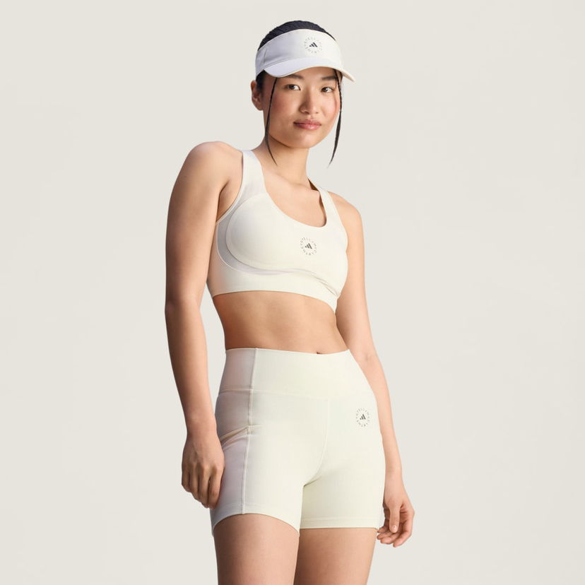 Rintaliivit adidas Performance adidas by Stella McCartney Power Impact Medium-Support Training Bra Beige | JW4540