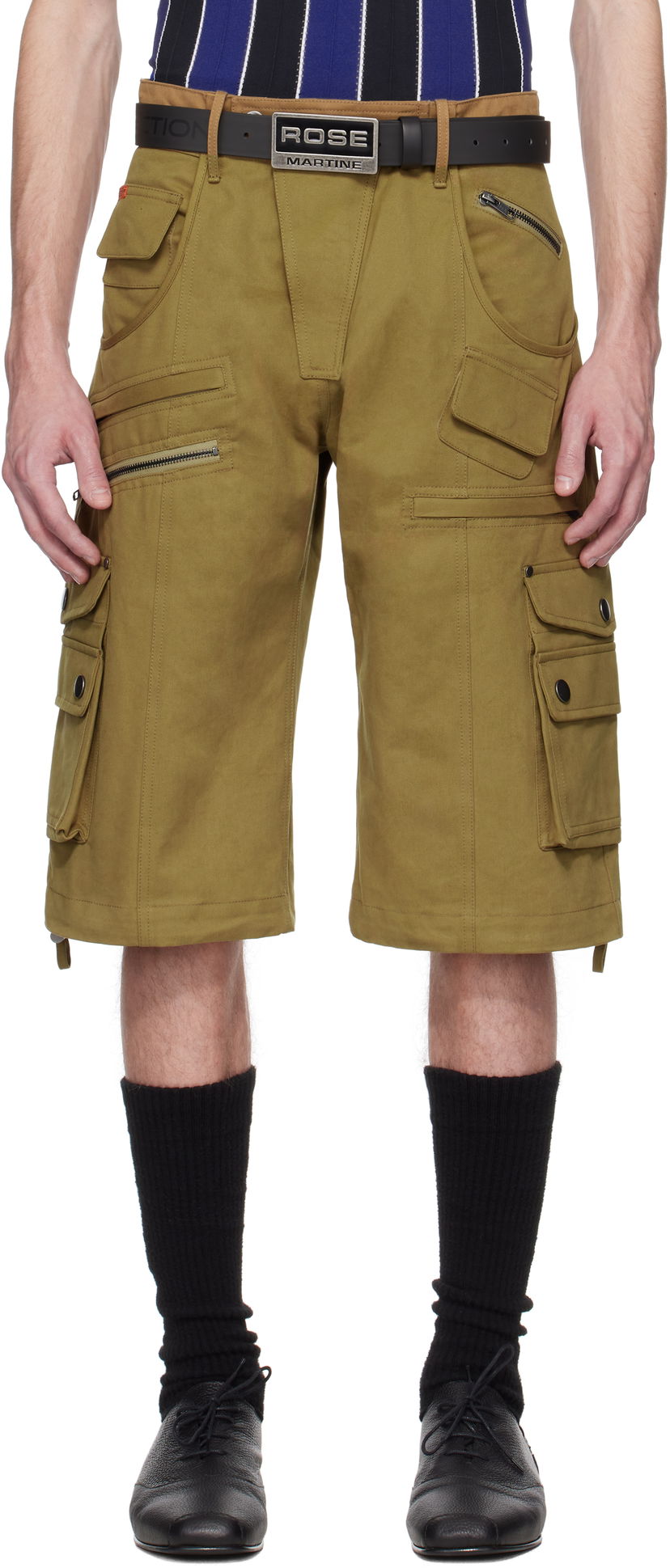 Shortsit Martine Rose Martine Rose Utility Shorts Vihreä | 540WP02411