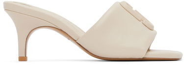 Asusteet Marc Jacobs Marc Jacobs 'The Leather J Marc' Heeled Sandals Beige | 2S4FSA001F08, 0