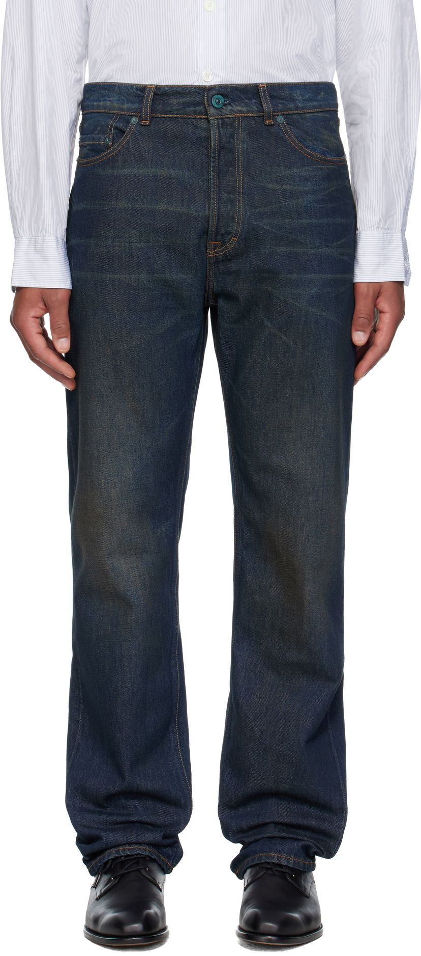 Jeans OUR LEGACY First Cut Straight Leg Jeans Sininen | M4255FS