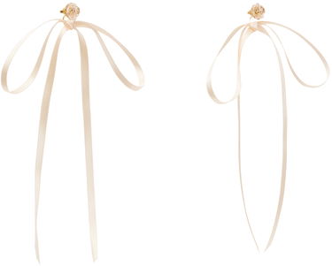 Pin Simone Rocha Simone Rocha Bow Ribbon Stud Earrings Punainen | ERG389 0903, 4