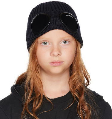 Pipo C.P. Company C.P. Company Goggle Beanie Musta | 13CKAC058B-005509A, 0