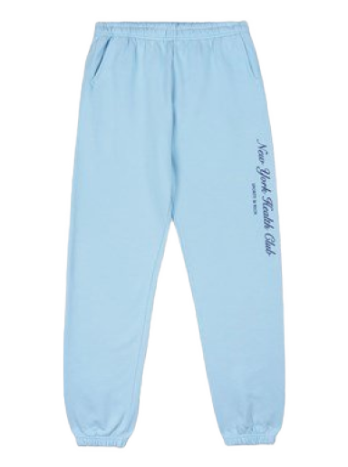 Verryttelyhousut Sporty & Rich NY Health Club Flocked Sweatpant Sininen | SW843HO