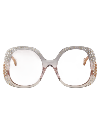 Aurinkolasit Gucci Oversized Interlocking G Vaaleanpunainen | GG1235S