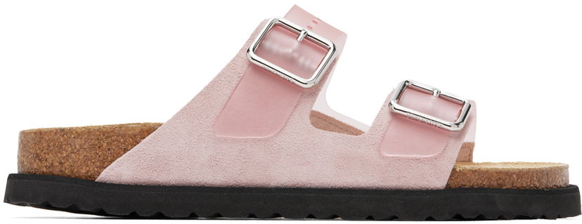 Vaatteet Birkenstock Arizona PVC Milky Sandals Vaaleanpunainen | 1028675