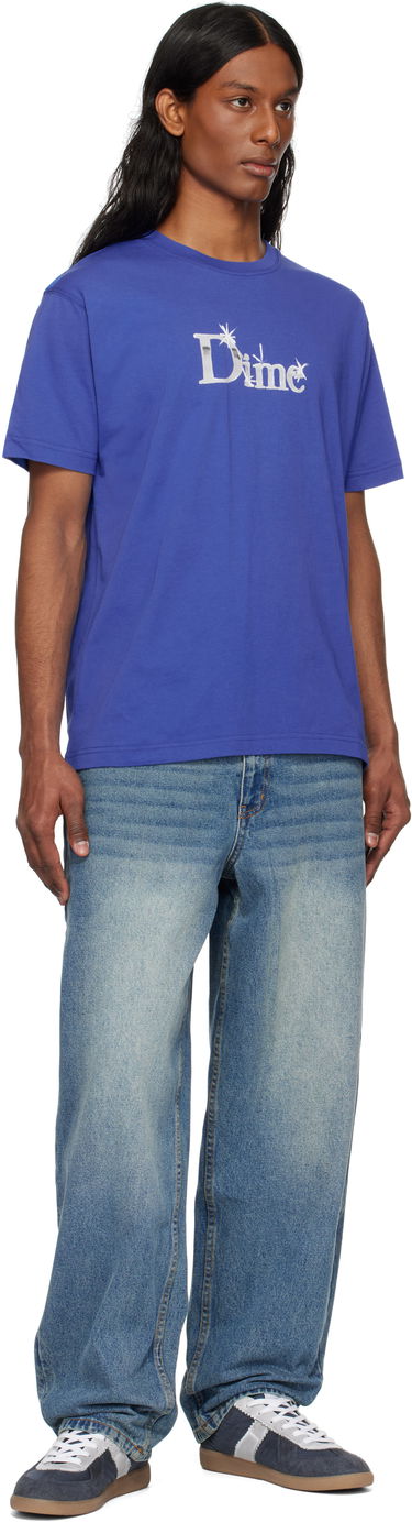 T-paita Dime Dime Classic Shiny T-Shirt Sininen | DIME2SP2549MAR, 3