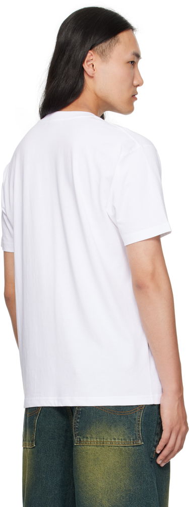 T-paita Dime Cursive Cloud T-Shirt Valkoinen | DIMEFA2564WHT, 2