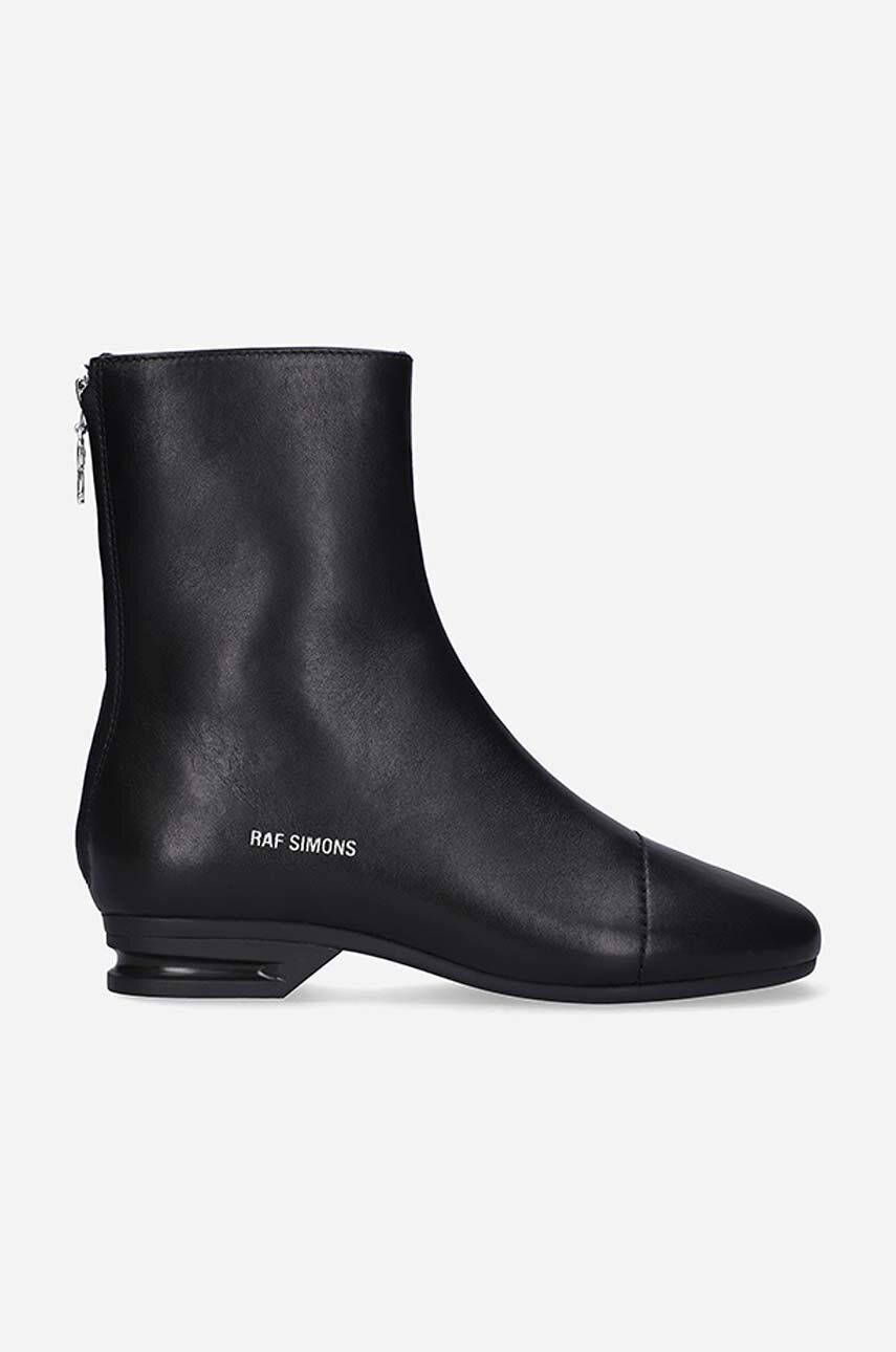 Tennarit ja kengät RAF SIMONS Leather Ankle Boots Musta | HR790006L.0003, 0
