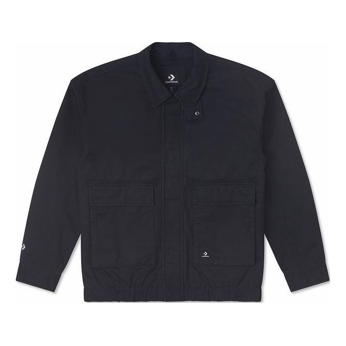 Parka Converse Men's Transitional Jacket Musta | 10026903-A02