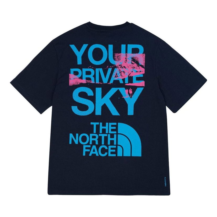 T-paita The North Face UE Graphic T-Shirt Sininen | NF0A7QQD-RG1