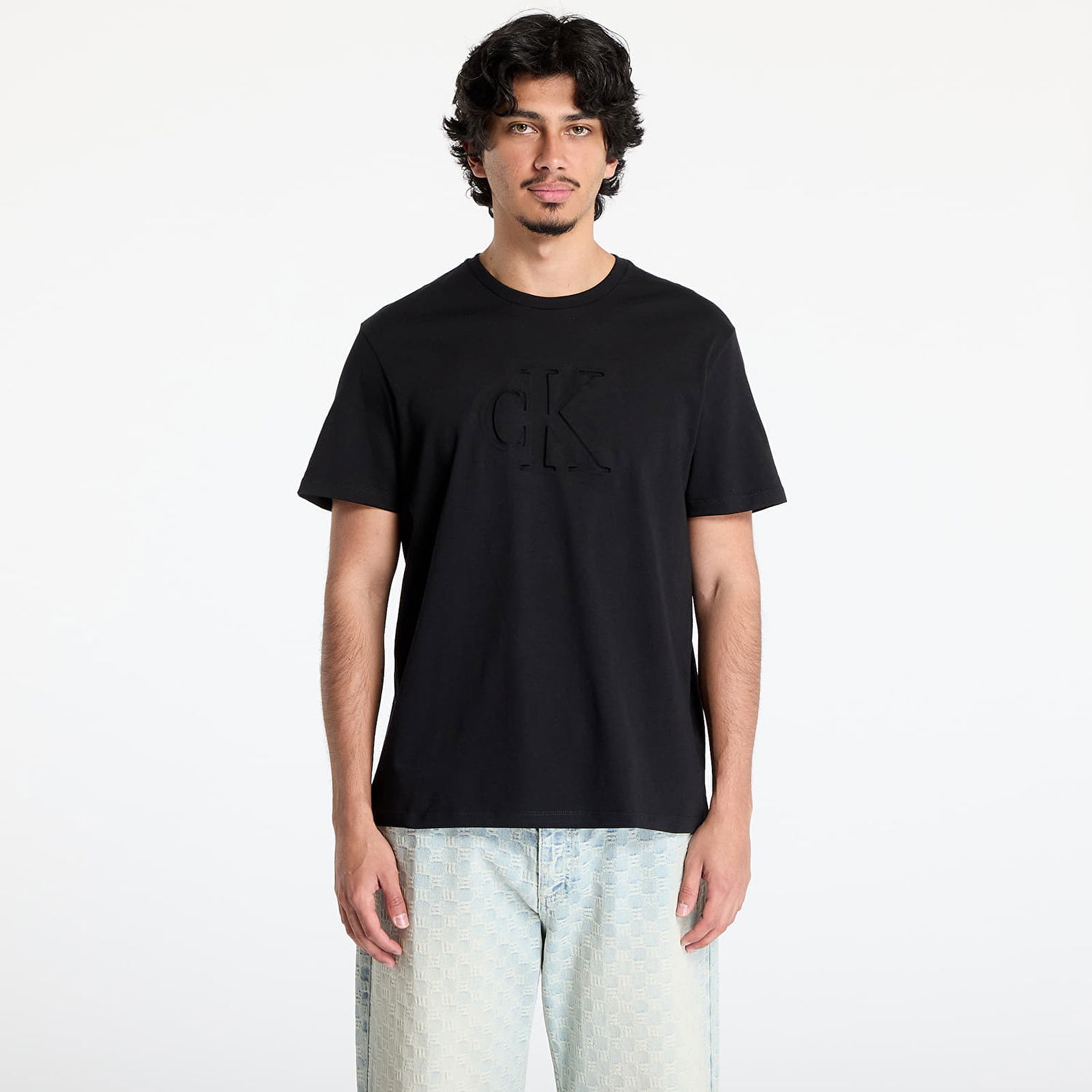 T-paita CALVIN KLEIN Calvin Klein Jeans 20S Short Sleeve Tee Musta | LV04RC824G UB1, 0
