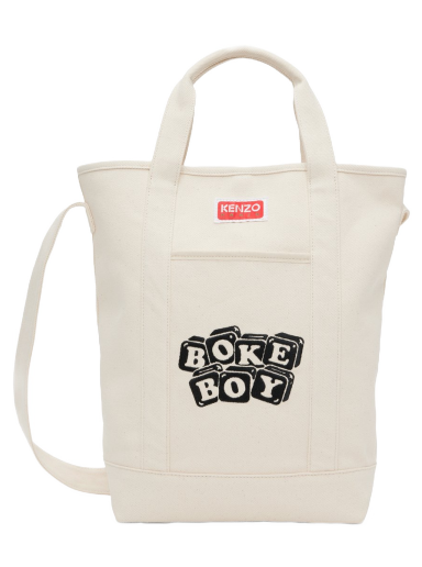 Kangaskassi KENZO Boke Boy Tote Bag Beige | FD55SA901F35