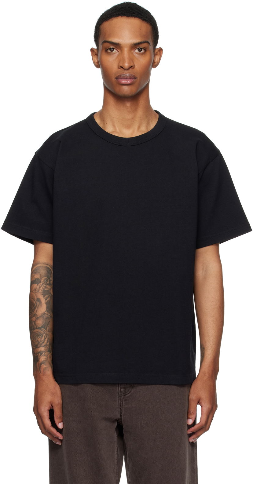 T-paita NORSE PROJECTS Norse Projects Simony Heavy T-Shirt Musta | N01-0687