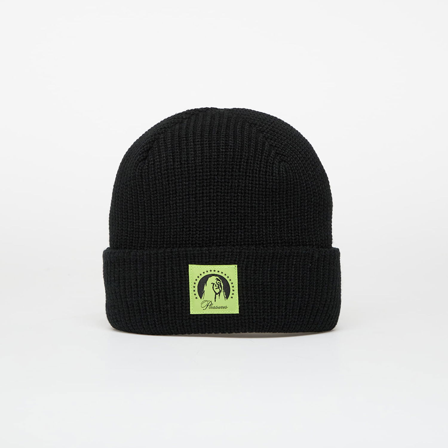 Pipo Pleasures Critic Beanie Universal Musta | P25F095-BLACK, 0