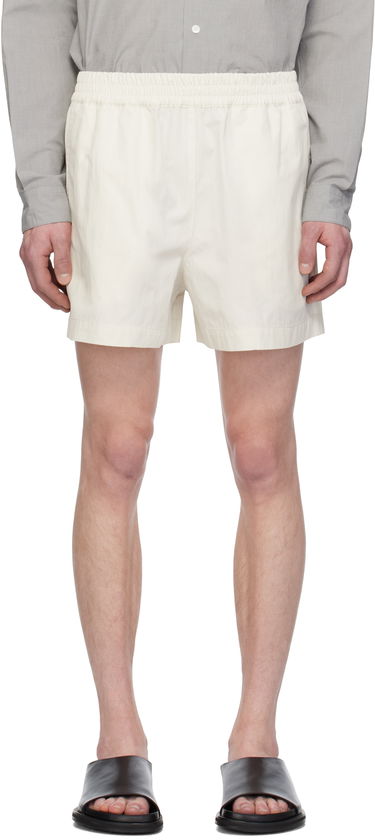 Shortsit Studio Nicholson Studio Nicholson Elio Relaxed Fit Shorts Valkoinen | ELIO SNM - 1275, 0