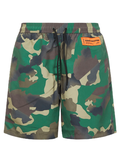 Uimapuvut HERON PRESTON Nylon Swimshorts Vihreä | HMFA005F22FAB0015900