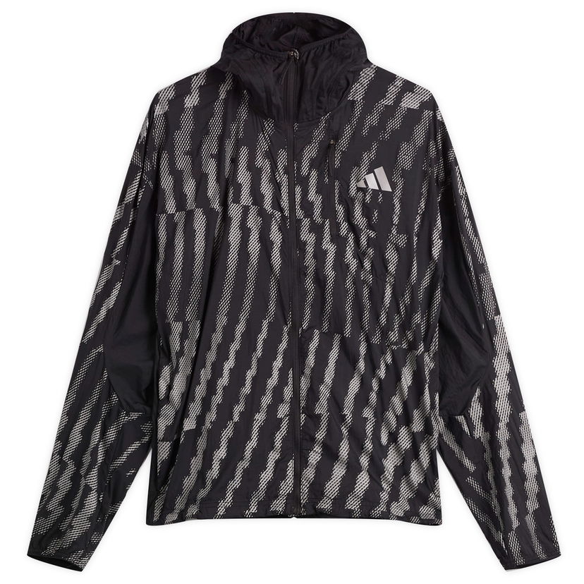 Tuulitakki adidas Originals Adi365 Running Reflective Jacket, Size Small Musta | JZ4075
