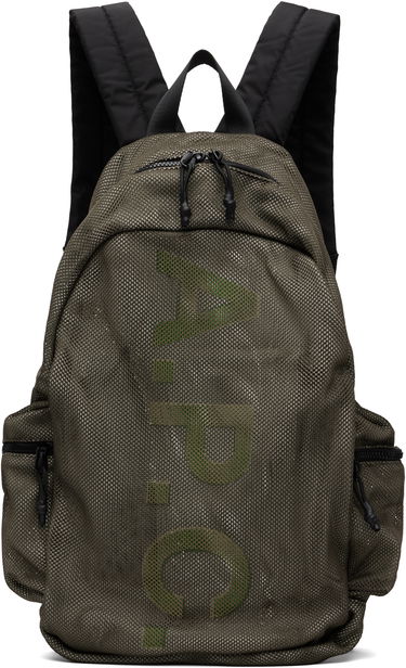 Reppu A.P.C. A.P.C. Tech Rebound Mesh Backpack Vihreä | PSAEU-H62242, 0