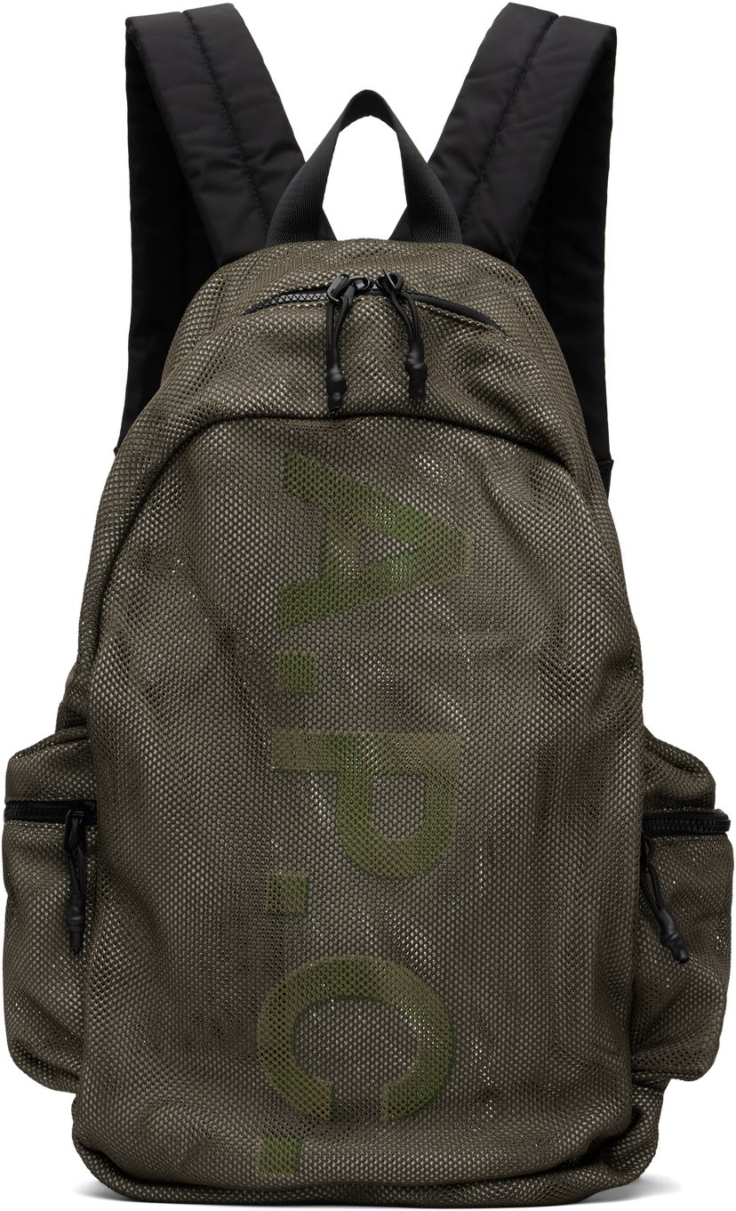 Reppu A.P.C. A.P.C. Tech Rebound Mesh Backpack Vihreä | PSAEU-H62242