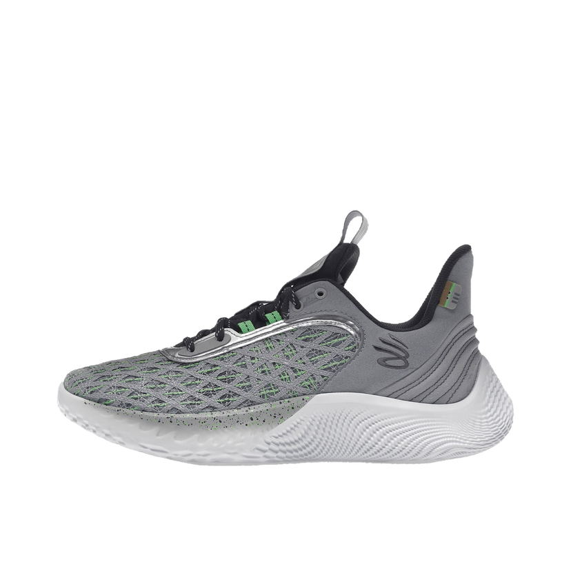 Koripallo Under Armour Curry Flow 9 Sesame Street Oscar Harmaa | 3024248-102