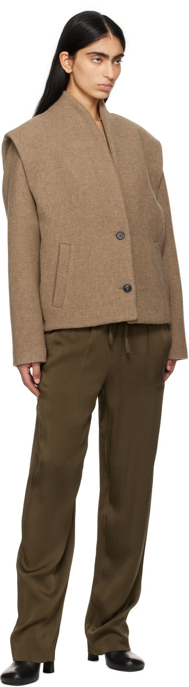 Takki ISABEL MARANT Isabel Marant Drogo Wool Jacket Ruskea | VE0040FC-B1D03I, 3