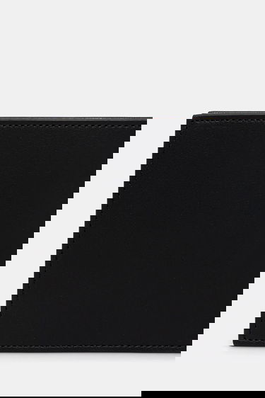 Lompakko Paul Smith Paul Smith Leather Wallet with Multi-Stripe Trim Musta | M1A.4832.CMULTI, 3