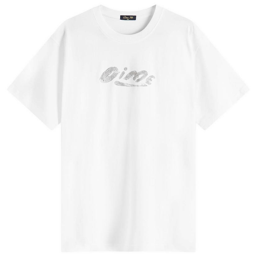 T-paita Dime Dime Paint T-Shirt, Size Large Valkoinen | DIME2SP2552WHT
