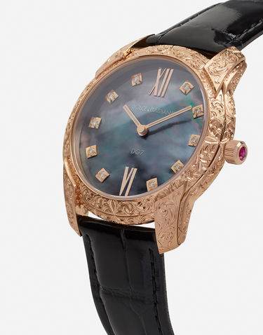 Katsella Dolce & Gabbana Dolce & Gabbana Dg7 Gattopardo Watch with Diamonds Metallinen | WWFE2GXGFDAN0000, 1