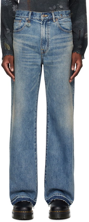 Jeans R13 R13 D'Arcy Loose Fit Jeans Sininen | R13MD038-D213C, 0