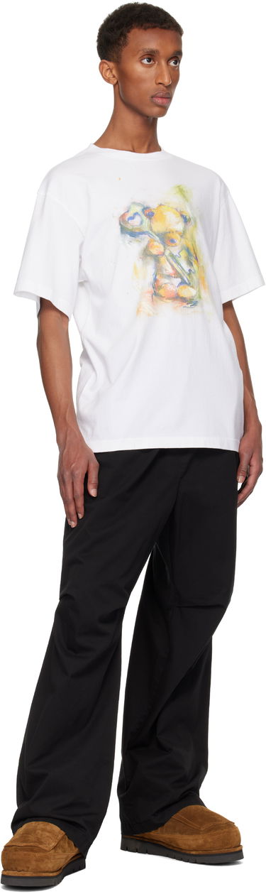 T-paita We11done We11done Graphic Print T-Shirt Valkoinen | WD-TT3-24-752-U-WH, 3