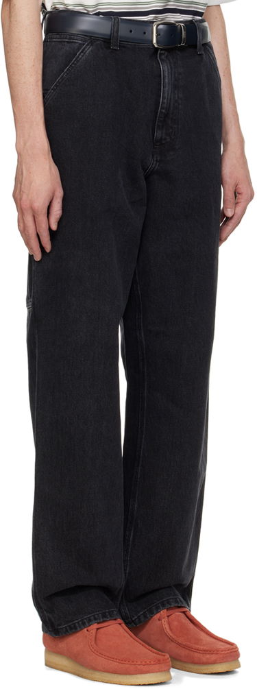 Jeans Carhartt WIP Single Knee Denim Pants Musta | I032024, 1