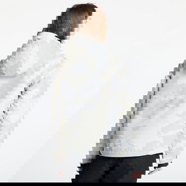 Parka Horsefeathers Snowstorm Print Hooded Jacket Valkoinen | OW221B, 3