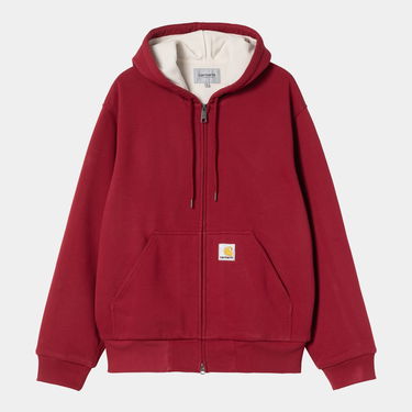 Huppari Carhartt WIP Carhartt WIP Active Sweat Jacket Punainen | I035602_4, 4