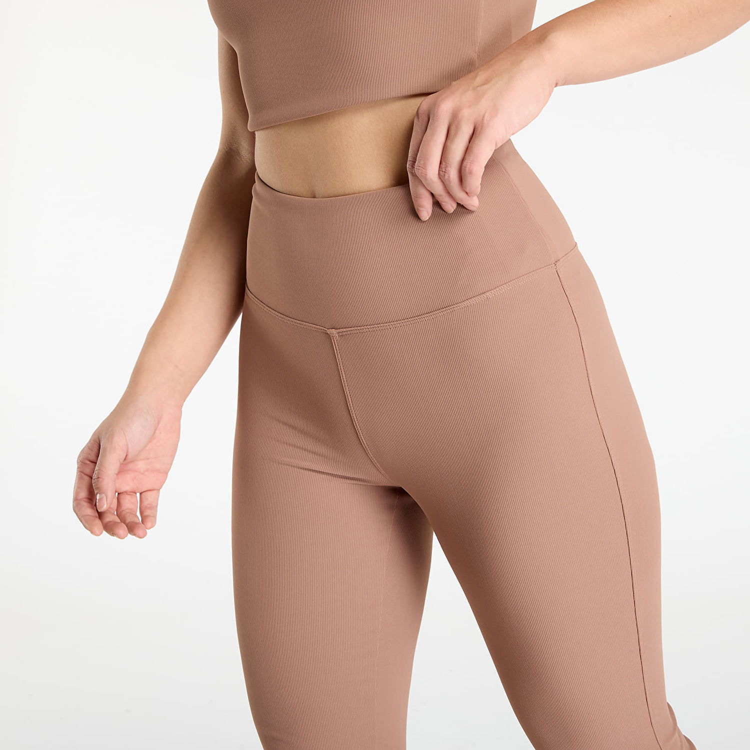 Leggingsit Urban Classics Flared Leggings Beige | TB7801-02803, 1
